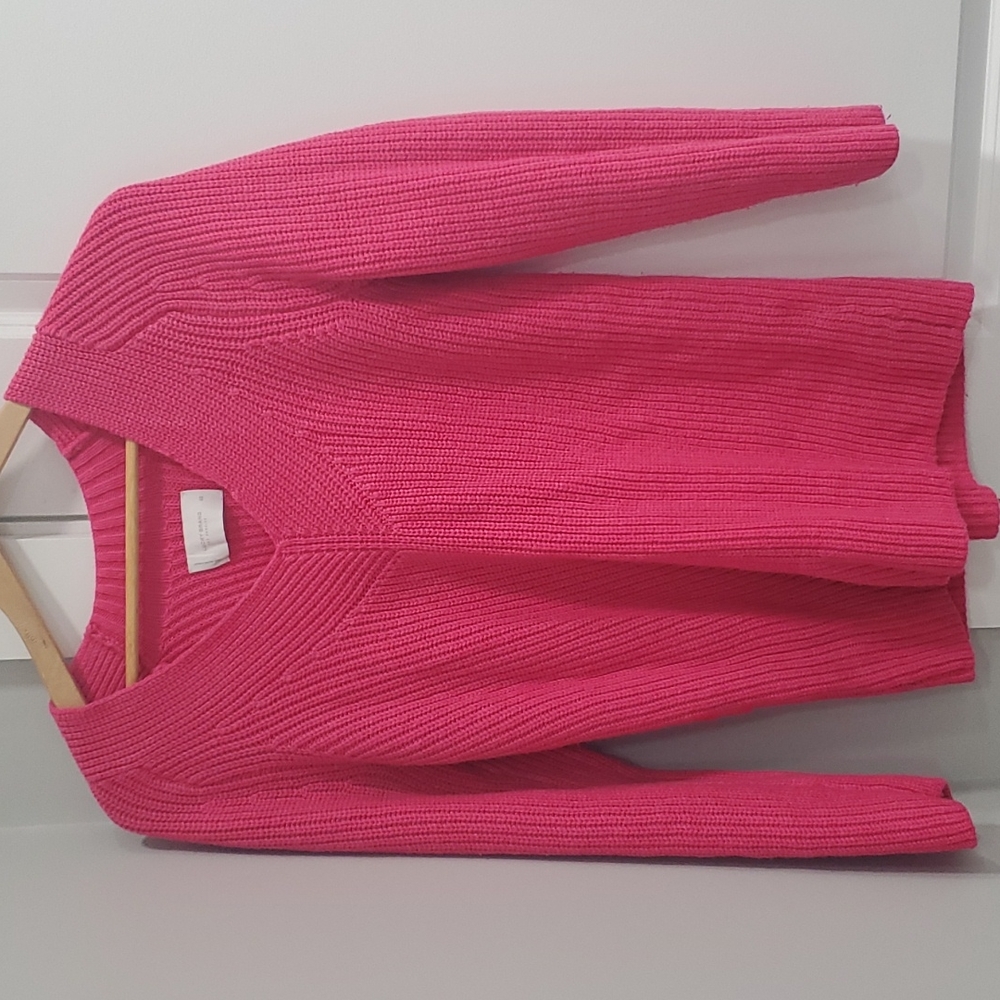Lucky Brand pink oversized pink sweater 💓